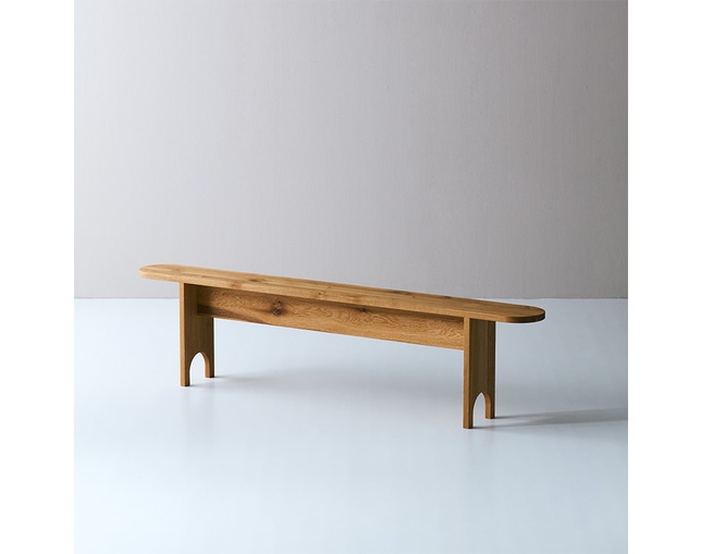 ザ・コンランショップ(THE CONRAN SHOP) アン シェーカー ベンチ W1820 オークの写真