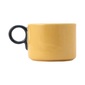THE CONRAN SHOP TCS ポップ マグ イエロー & ネイビーの写真