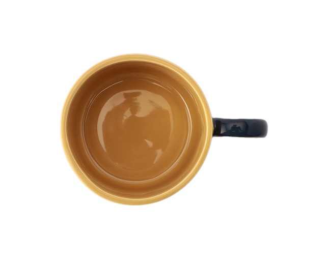 ザ・コンランショップ(THE CONRAN SHOP) TCS ポップ マグ イエロー & ネイビーの写真