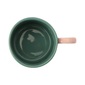 THE CONRAN SHOP TCS ポップ マグ グリーン & ソフトピンクの写真