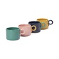 THE CONRAN SHOP TCS ポップ マグ グリーン & ソフトピンクの写真
