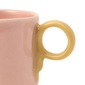 THE CONRAN SHOP TCS ポップ マグ ソフトピンク & イエローの写真