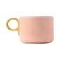 THE CONRAN SHOP TCS ポップ マグ ソフトピンク & イエローの写真