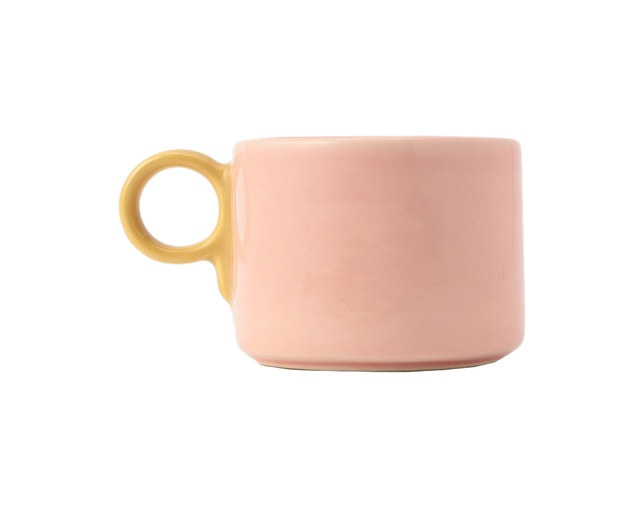 ザ・コンランショップ(THE CONRAN SHOP) TCS ポップ マグ ソフトピンク & イエローのメイン写真