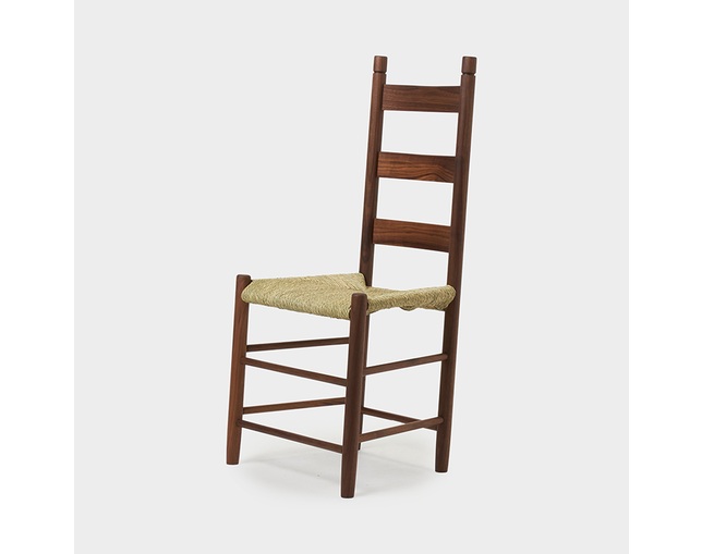 ザ・コンランショップ(THE CONRAN SHOP) ANN SHAKER HIGHBACK CHAIR WALNUTの写真