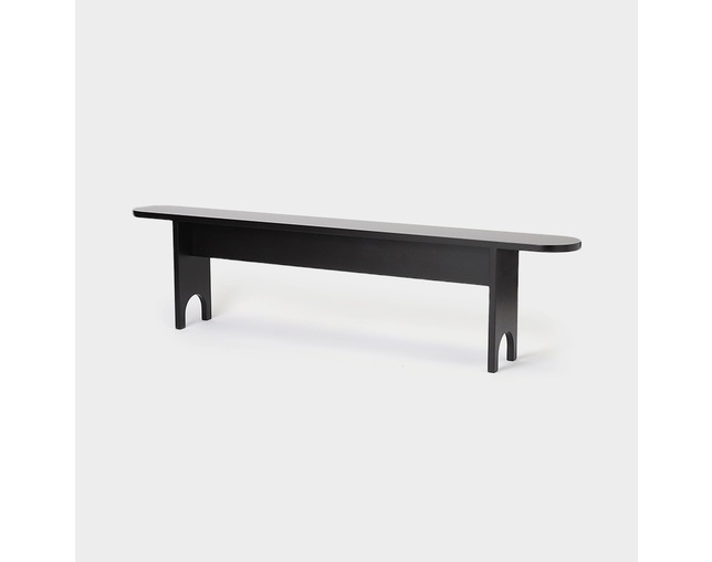 ザ・コンランショップ(THE CONRAN SHOP) ANN SHAKER BENCH W1820 BEECH BLACKの写真