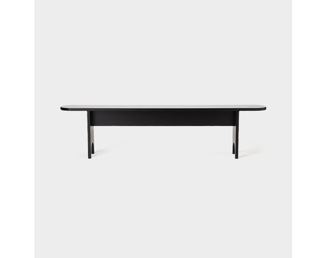 ザ・コンランショップ(THE CONRAN SHOP) ANN SHAKER BENCH W1820 BEECH BLACKの写真