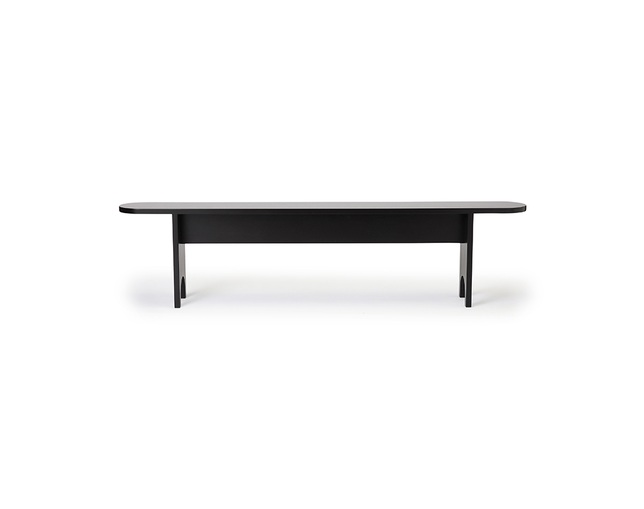 ザ・コンランショップ(THE CONRAN SHOP) ANN SHAKER BENCH W1820 BEECH BLACKの写真