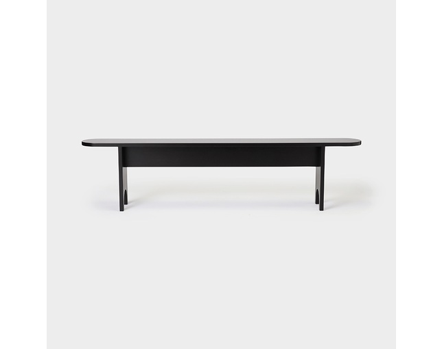 ザ・コンランショップ(THE CONRAN SHOP) ANN SHAKER BENCH W1820 BEECH BLACKの写真