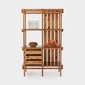 THE CONRAN SHOP RESOMA OPEN SHELF NATURAL 1020x470x1660の写真
