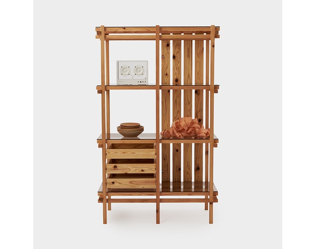 ザ・コンランショップ(THE CONRAN SHOP) RESOMA OPEN SHELF NATURAL 1020x470x1660の写真