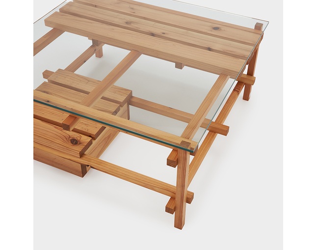 ザ・コンランショップ(THE CONRAN SHOP) RESOMA COFFEE TABLE NATURAL 900x900x415の写真