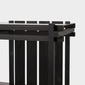 THE CONRAN SHOP RESOMA OPEN SHELF BLACK 1020x470x1660の写真