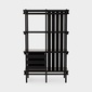 THE CONRAN SHOP RESOMA OPEN SHELF BLACK 1020x470x1660の写真