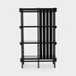 THE CONRAN SHOP RESOMA OPEN SHELF BLACK 1020x470x1660の写真