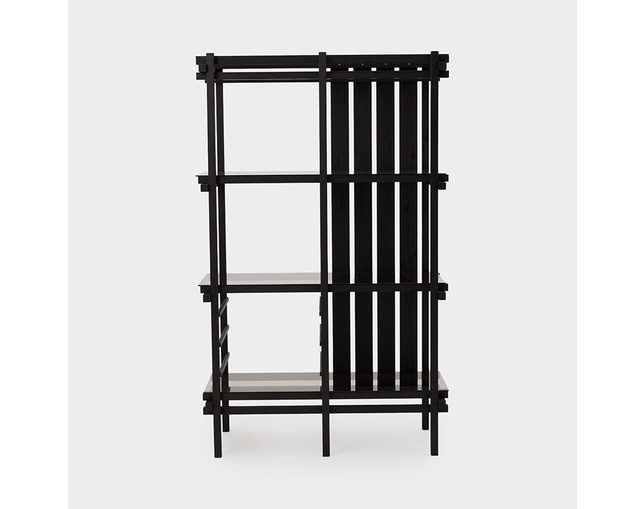 ザ・コンランショップ(THE CONRAN SHOP) RESOMA OPEN SHELF BLACK 1020x470x1660の写真