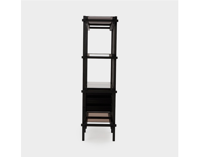 ザ・コンランショップ(THE CONRAN SHOP) RESOMA OPEN SHELF BLACK 1020x470x1660の写真