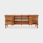 THE CONRAN SHOP RESOMA SIDEBOARD WITH GLASS NATURALの写真