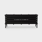 THE CONRAN SHOP RESOMA SIDEBOARD WITH GLASS BLACKの写真
