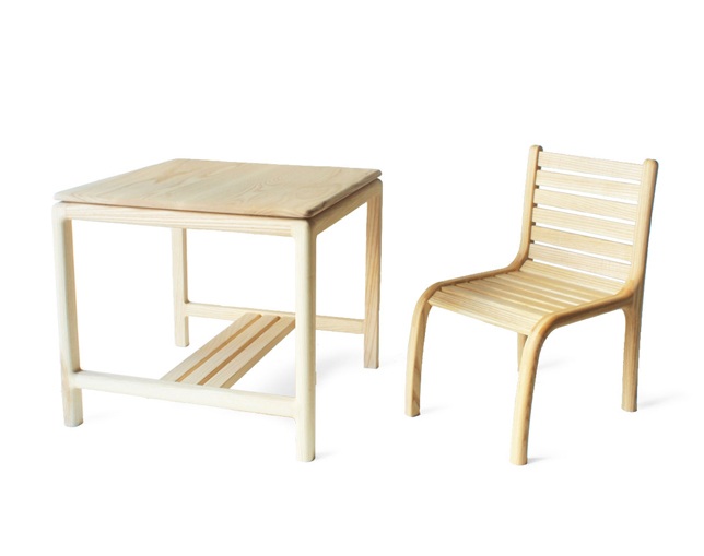 アンプインテリアデザイン(ANP interior design) Superfly Table（Wild Cherry/White Ash）の写真