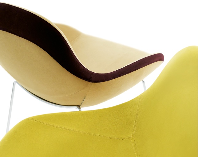 アルティ(arti) Ciambella LD6 1MA 1Pワイド ループ脚／ラウンジチェアの写真