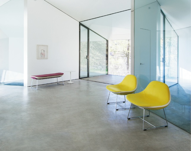 アルティ(arti) Ciambella LD6 1MA 1Pワイド ループ脚／ラウンジチェアの写真