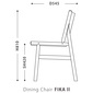 NOWHERE LIKE HOME Dining Chair FIKAⅡの写真