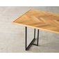 NOWHERE LIKE HOME Dining Table NODE II HERRINGBONEの写真