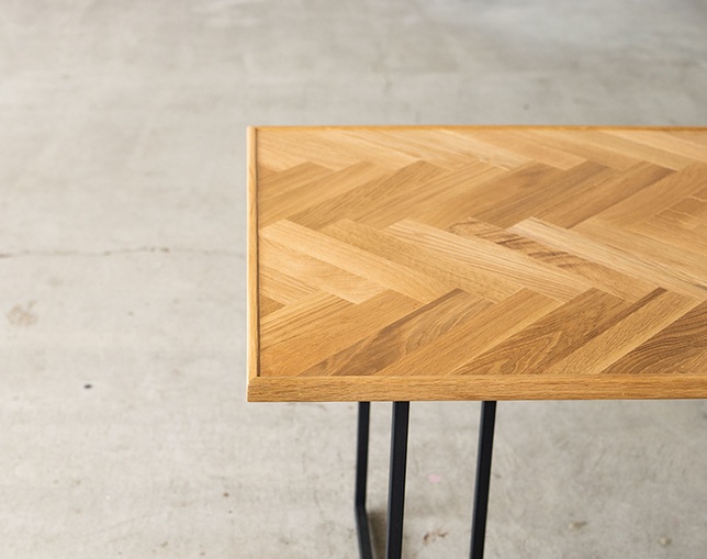 NOWHERE LIKE HOME(ノーウェアライクホーム) Dining Table NODE II HERRINGBONEの写真