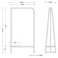 NOWHERE LIKE HOME Hanger Rack SUKの写真