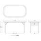 NOWHERE LIKE HOME Daining Table ERNIEの写真