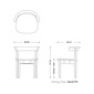 NOWHERE LIKE HOME Dining Chair GALETTEの写真
