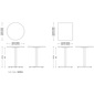 NOWHERE LIKE HOME Cafe Table NOMULの写真