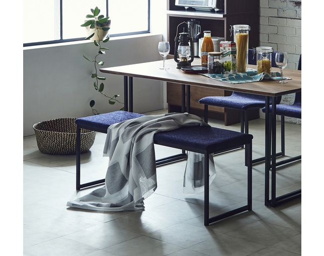 ニッポネア(NIPPONAIRE) DINING BENCH KARASUの写真