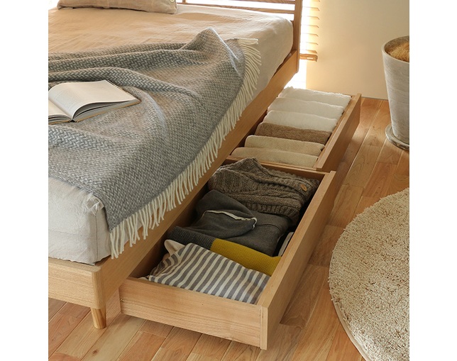 リセノ プロダクト(Re:CENO PRODUCT) 木製ベッド　NOANA　スタンダードタイプの写真