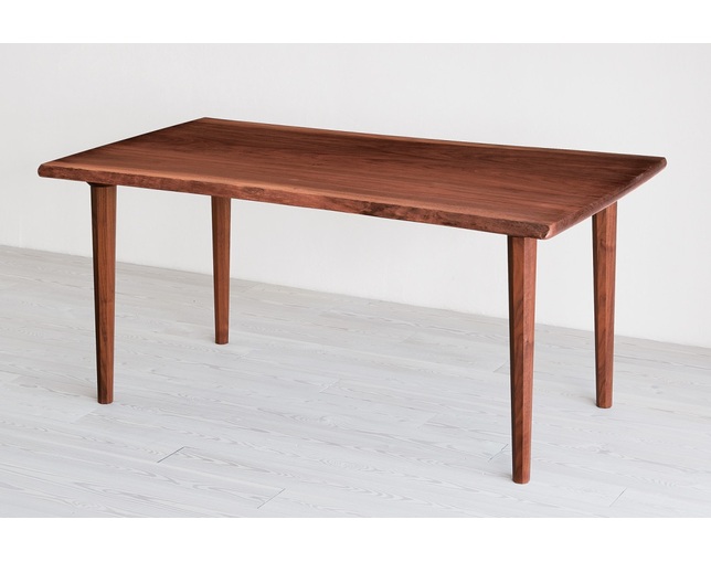 ウッドユウライクカンパニー 耳付テーブル 30t 八角テーパー脚の写真