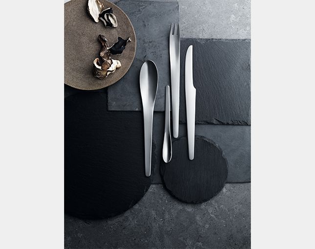 ジョージ ジェンセン(GEORG JENSEN) アルネ・ヤコブセン チャイルドフォーク-ペストリーフォークの写真