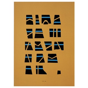 ブルーノ・ムナーリ(Bruno Munari)デザインのポスター3件[タブルーム]