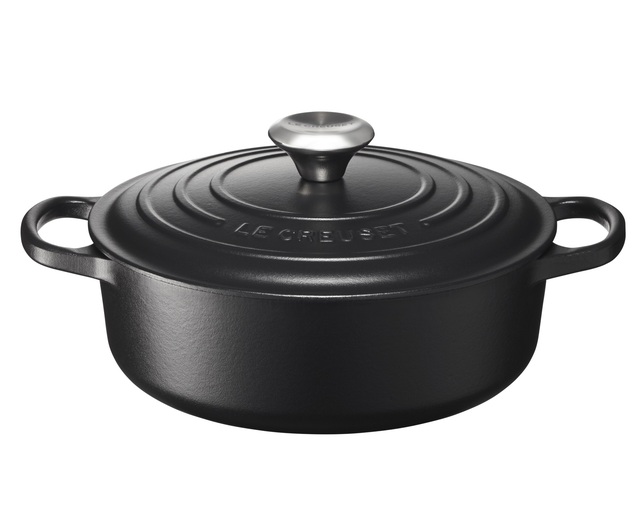 ル・クルーゼ シグニチャー ココット・ジャポネーズ 24cm (マットホーロー)の写真