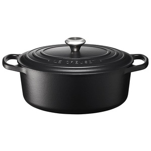 【美品】LE CREUSET　ココット ロンド マットブラック　16cm Amazon.co.jp: ル・クルーゼ(Le Creuset) 鋳物 ホーロー 鍋