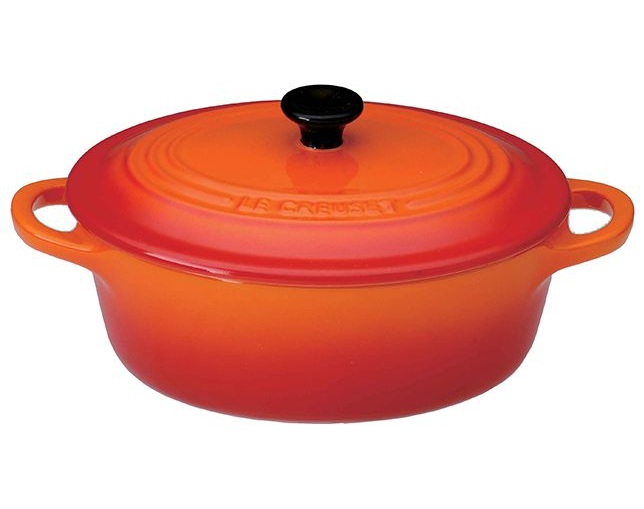 ル・クルーゼ ミニ・オーバル・ココットの写真