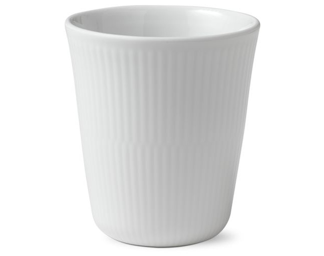 ロイヤル コペンハーゲン ホワイトフルーテッド スタイルカップ Lの写真