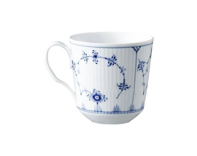 ロイヤル コペンハーゲン ブルーフルーテッド プレイン マグ Mの写真