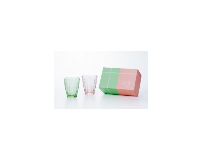 アデリア FS-70552クールブパレットペアセットM　Mint green & Coral pinkの写真