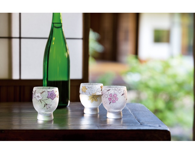 アデリア S-6238 四季めぐり桜酒グラスペアセットのメイン写真