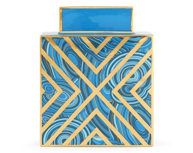 ジョナサンアドラー(JONATHAN ADLER) Malachite X Vaseの写真