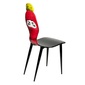 FORNASETTI Chair Lux Gstaad red/ponpon の写真