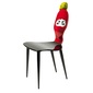 FORNASETTI Chair Lux Gstaad red/ponpon の写真