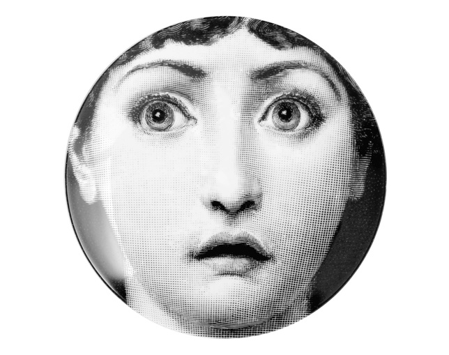 FORNASETTI(フォルナゼッティ) Tema e Variazioni n°237 black/whiteの写真