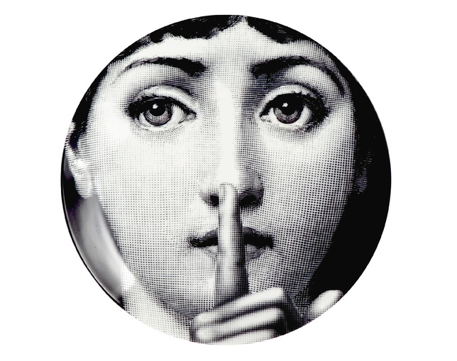 FORNASETTI(フォルナゼッティ) Tema e Variazioni n°334 black/whiteの写真